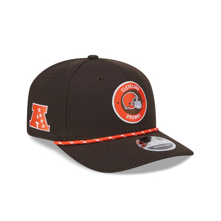 Cleveland Browns 2024 Sideline 9SEVENTY Stretch-Snap Hat