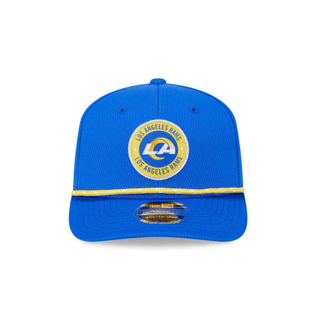 Los Angeles Rams 2024 Sideline 9SEVENTY Stretch-Snap Hat