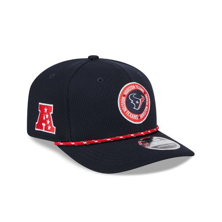 Houston Texans 2024 Sideline 9SEVENTY Stretch-Snap Hat