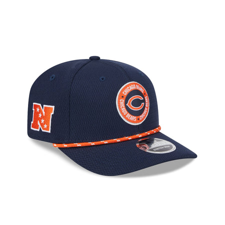 Chicago Bears 2024 Sideline 9SEVENTY Stretch-Snap Hat