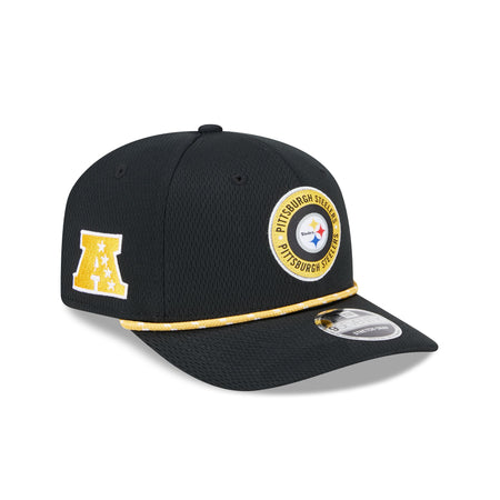 Pittsburgh Steelers 2024 Sideline 9SEVENTY Stretch-Snap Hat