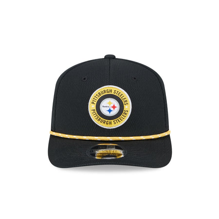 Pittsburgh Steelers 2024 Sideline 9SEVENTY Stretch-Snap Hat