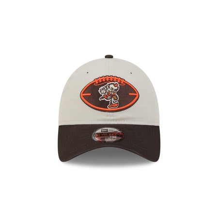 Cleveland Browns 2024 Historic Sideline 9TWENTY Adjustable Hat