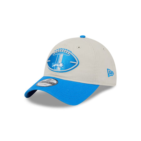 Detroit Lions 2024 Historic Sideline 9TWENTY Adjustable Hat