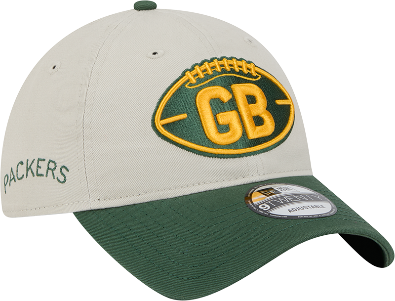 Green Bay Packers 2024 Historic Sideline 9TWENTY Adjustable Hat