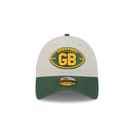 Green Bay Packers 2024 Historic Sideline 9TWENTY Adjustable Hat