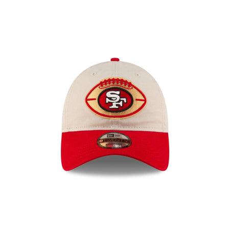 San Francisco 49ers 2024 Historic Sideline 9TWENTY Adjustable Hat