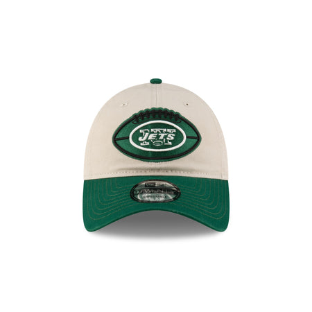 New York Jets 2024 Historic Sideline 9TWENTY Adjustable Hat