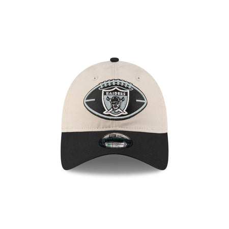 Las Vegas Raiders 2024 Historic Sideline 9TWENTY Adjustable Hat