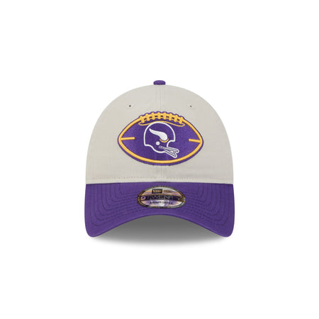 Minnesota Vikings 2024 Historic Sideline 9TWENTY Adjustable Hat