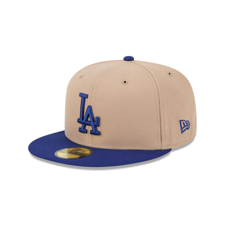 Los Angeles Dodgers Camel 59FIFTY Fitted Hat