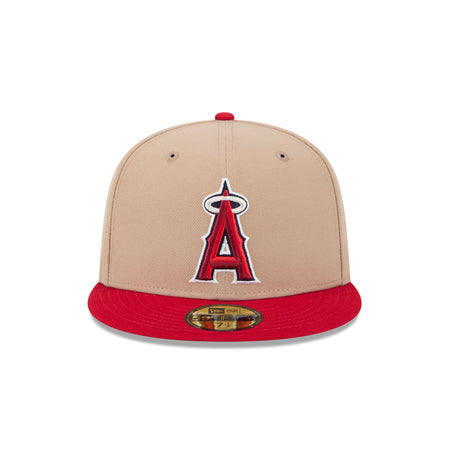 Los Angeles Angels Camel 59FIFTY Fitted Hat