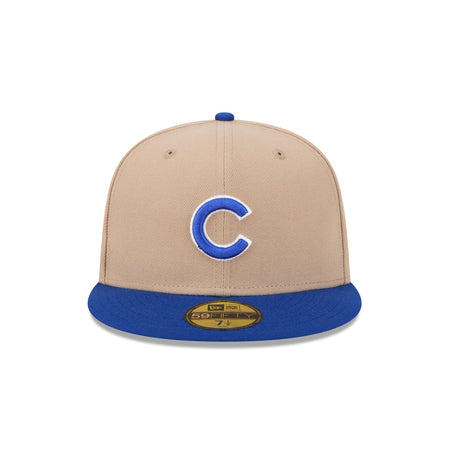 Chicago Cubs Camel 59FIFTY Fitted Hat