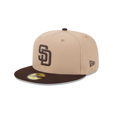 San Diego Padres Camel 59FIFTY Fitted Hat