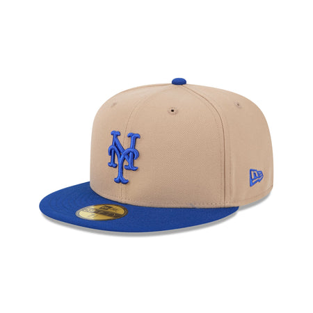 New York Mets Camel 59FIFTY Fitted Hat