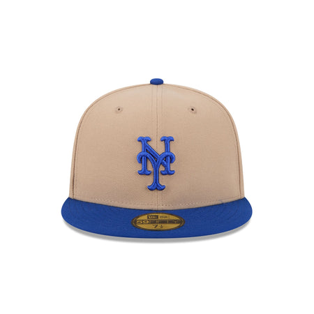 New York Mets Camel 59FIFTY Fitted Hat