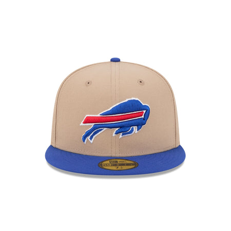 Buffalo Bills Camel 59FIFTY Fitted Hat