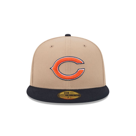 Chicago Bears Camel 59FIFTY Fitted Hat