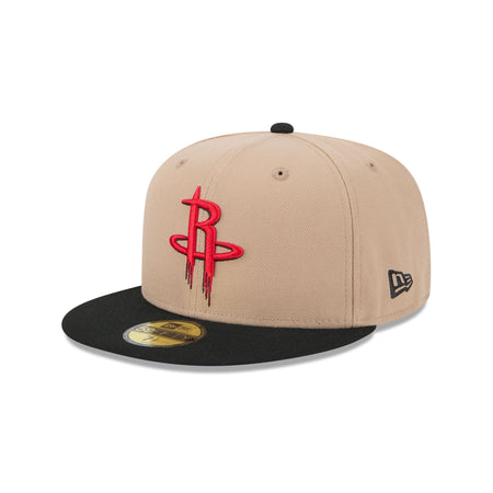 Houston Rockets Camel 59FIFTY Fitted Hat