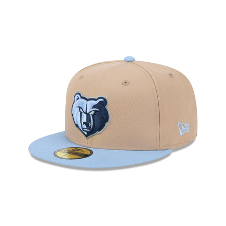 Memphis Grizzlies Camel 59FIFTY Fitted Hat