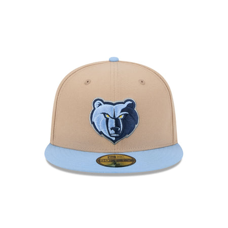 Memphis Grizzlies Camel 59FIFTY Fitted Hat