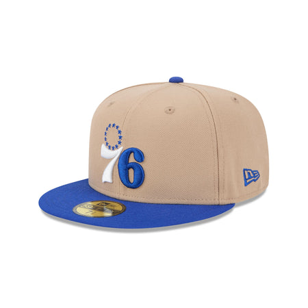 Philadelphia 76ers Camel 59FIFTY Fitted Hat