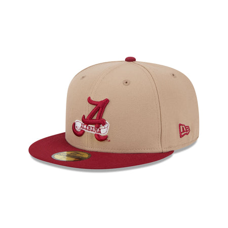 Alabama Crimson Tide Camel College Vault 59FIFTY Fitted Hat