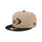 Colorado Buffaloes Camel 59FIFTY Fitted Hat