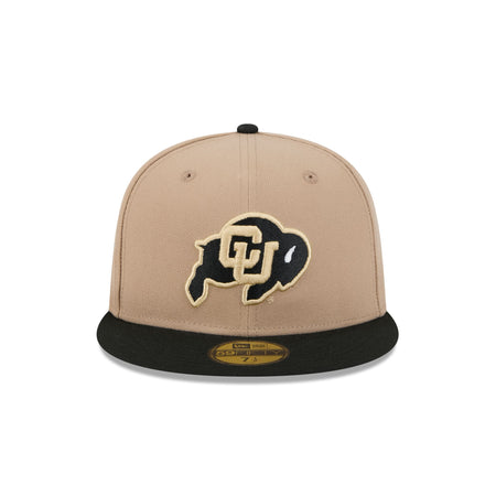 Colorado Buffaloes Camel 59FIFTY Fitted Hat