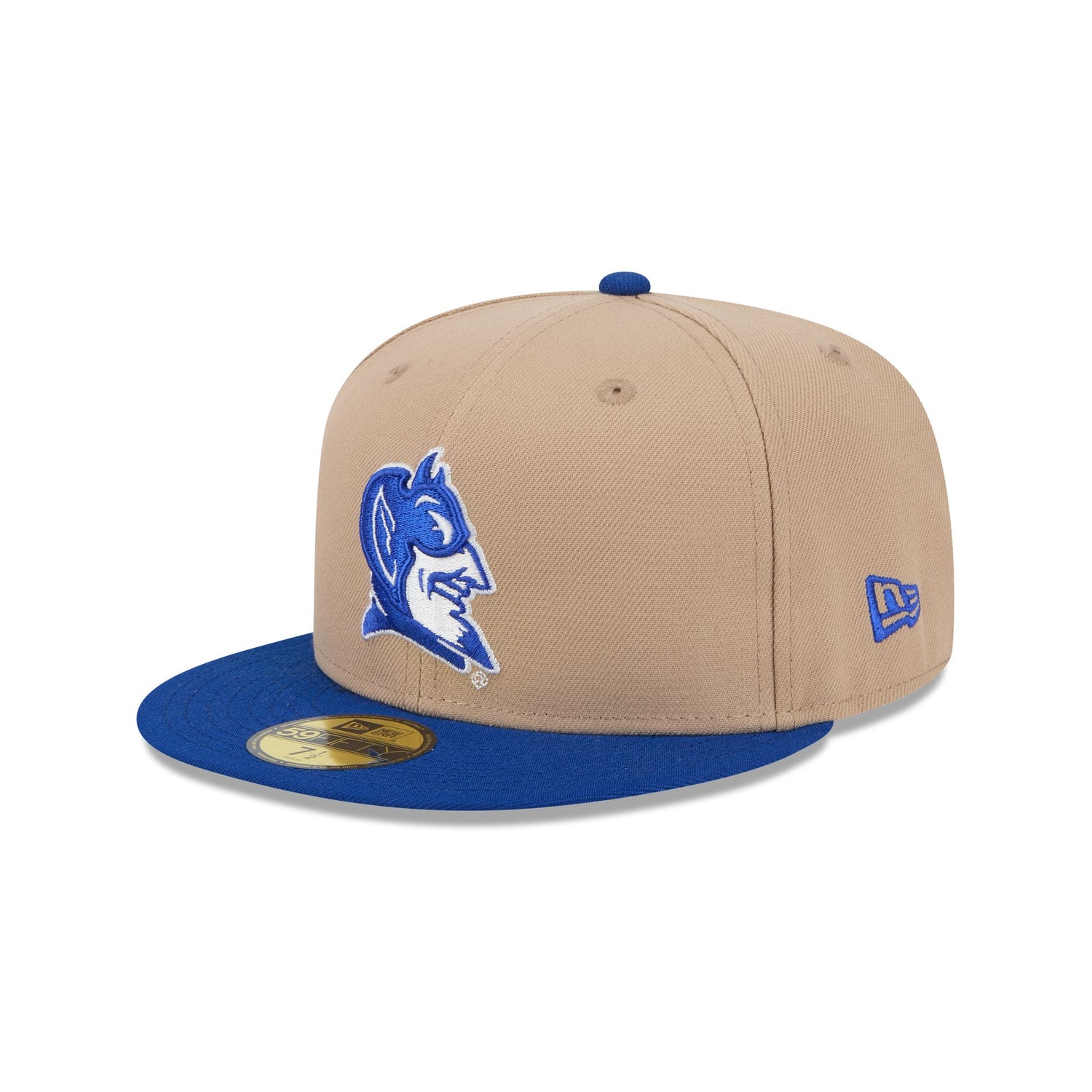 Duke Blue Devils Camel 59FIFTY Fitted Hat