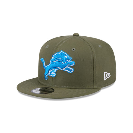 Detroit Lions Olive 9FIFTY Snapback Hat