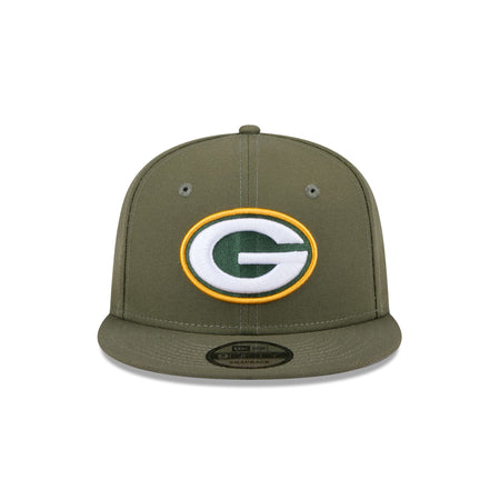 Green Bay Packers Olive 9FIFTY Snapback Hat