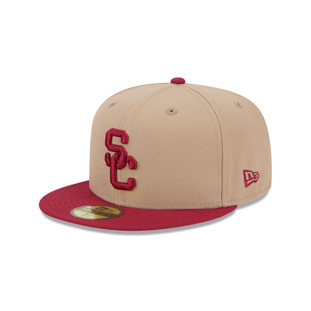 USC Trojans Camel 59FIFTY Fitted Hat