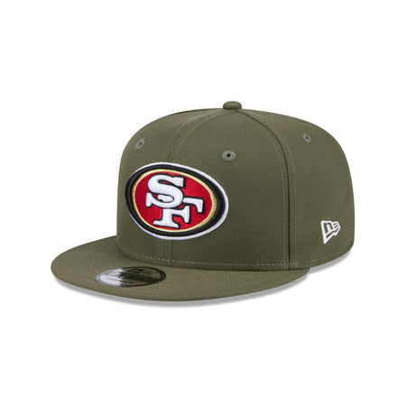 San Francisco 49ers Olive 9FIFTY Snapback Hat