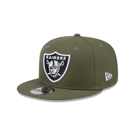 Las Vegas Raiders Olive 9FIFTY Snapback Hat