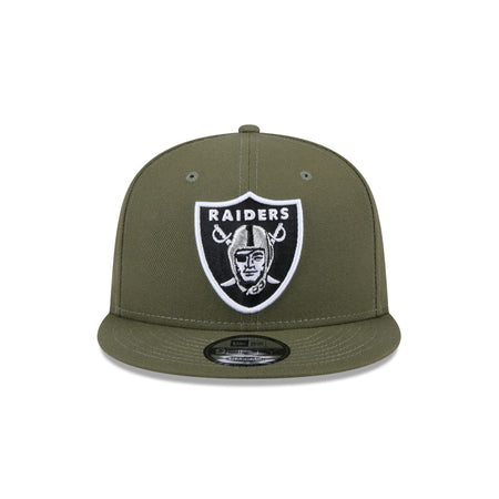 Las Vegas Raiders Olive 9FIFTY Snapback Hat