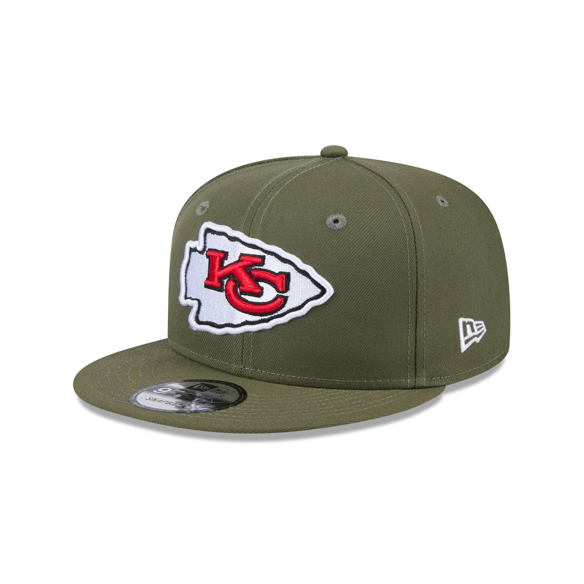 Kansas City Chiefs Olive 9FIFTY Snapback Hat – New Era Cap