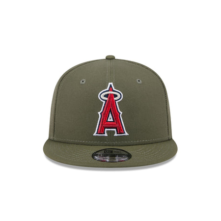 Los Angeles Angels Olive 9FIFTY Snapback Hat