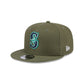 Seattle Mariners Olive 9FIFTY Snapback Hat