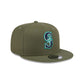 Seattle Mariners Olive 9FIFTY Snapback Hat