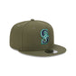 Seattle Mariners Olive 9FIFTY Snapback Hat