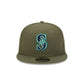 Seattle Mariners Olive 9FIFTY Snapback Hat