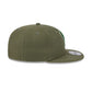 Milwaukee Bucks Olive 9FIFTY Snapback Hat