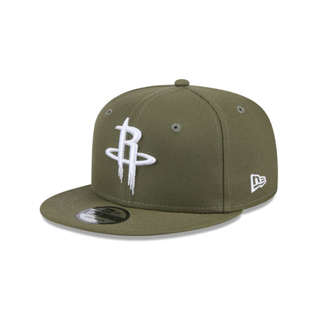 Houston Rockets Olive 9FIFTY Snapback Hat