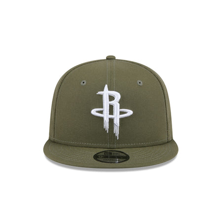 Houston Rockets Olive 9FIFTY Snapback Hat