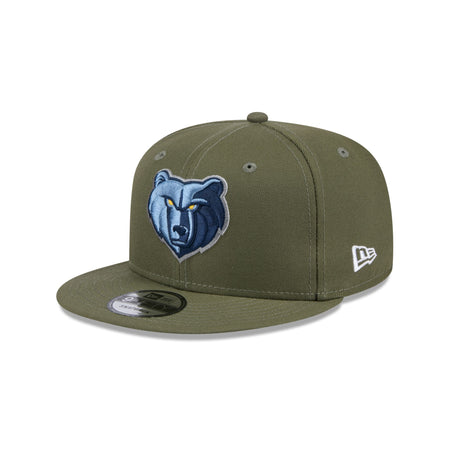 Memphis Grizzlies Olive 9FIFTY Snapback Hat