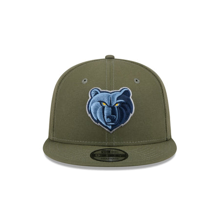 Memphis Grizzlies Olive 9FIFTY Snapback Hat