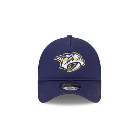 Nashville Predators 9FORTY A-Frame Trucker Hat