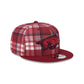 Arkansas Razorbacks Plaid 9FIFTY Snapback Hat