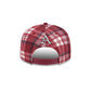 Arkansas Razorbacks Plaid 9FIFTY Snapback Hat